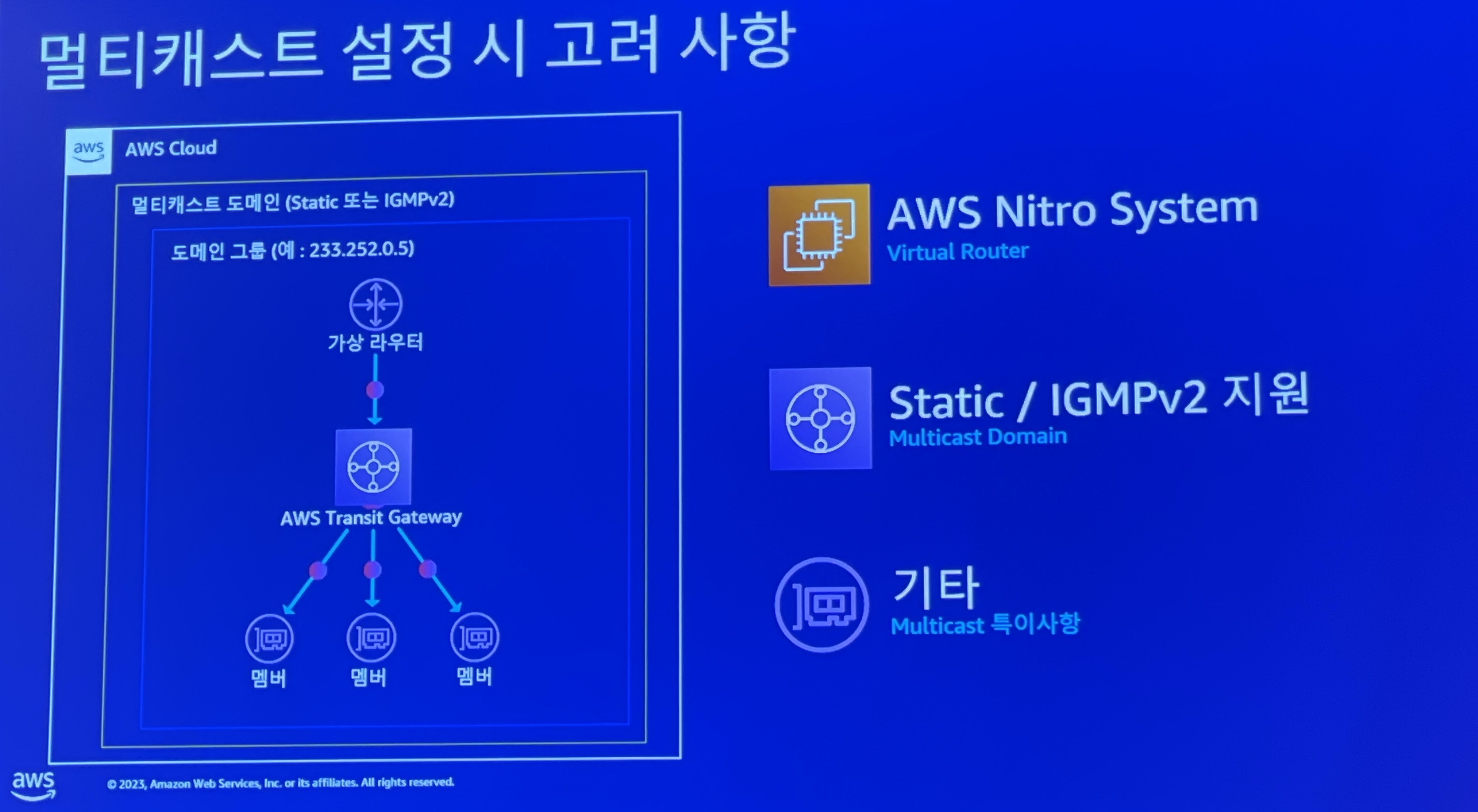 토스증권 AWS Transit gateway